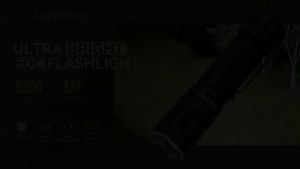 Sofirn | Đèn Pin Chiến Thuật SOFIRN SC33 5200lm XHP70.3 HI LED Sạc USB-C Đèn Pin Mạnh Mẽ Với Công Tắc Đuôi Dùng Cho Chiếu Sáng Ngoài Trời Và Cắm Trại
