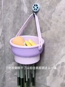 🔔 ของแท้ 3in1 ชามซิลิโคนล้างแปรงแต่งหน้า เครื่องล้างแปรงแต่งหน้า วัสดุซิลิโคน + PP พับได้ อ่างซิลิโคนล้างแปรง