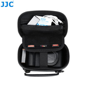 JJC | JJC Carrying Camera Case for Dji Osmo Action 6 Canon PowerShot V1 V10 G7X Mark III Fujifilm X Half Camera Storage Bag with Strap