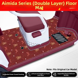 Electric Tricycle Compatible Footpad Seat Cover