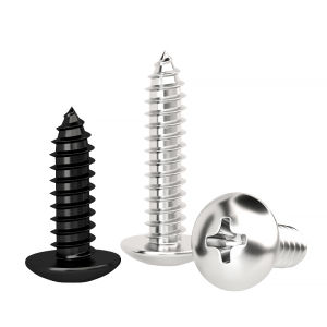 GUWANJI | Black 304 Stainless Steel Cross Head Self Tapping Screws