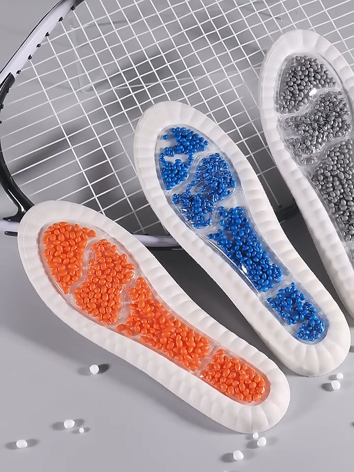 Toàn bộ lòng bàn tay zoom đệm thể thao đệm sốc cao đàn ông hút mồ hôi chống mùi dày bóng rổ chạy cho phụ nữ