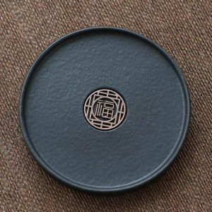 Handpainted Square Teatraypad Coarse Pottery Ceramics