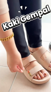 JULIA FILIO Comfort Lady Shoes Comfort Sandal (JF26012) Col: (BLA/PIN) SIZE:36-41