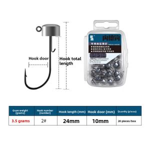 DIAOHAINI | Ned Fishing Hook for Small Bait Anti-tangle