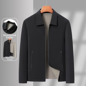 TUCANO | Collar Casual Jacket for Men Lightweight Stylish Simple Versatile Menswear