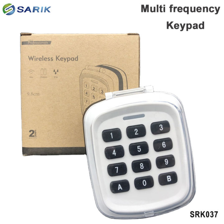 Universal Wireless Keypad Garage Door Openers Rolling Code Keypad ...