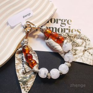 ZHENGEGE | Dây Chuyền Lắc Tay Lụa Thời Trang Retro Bền Đa Năng