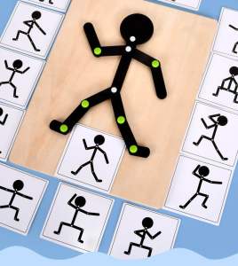 Body matching game เกมจับคู่แนวมอนสเตอร์เซอรี่