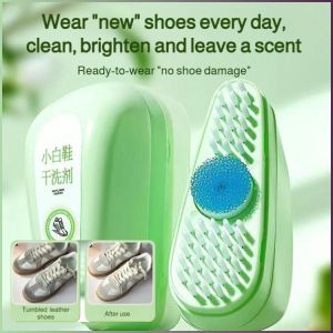 Shoe Polish Does not Hurt the Hands Shoe Shine White Shoe Cleaner Non-toxic Deodorant Safe and Harmless