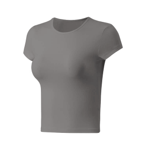 Summer Short Sleeve Women Sports T-Shirt