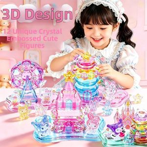ka ba xiong | 3D Crystal Relief DIY Decorative Stickers Toys