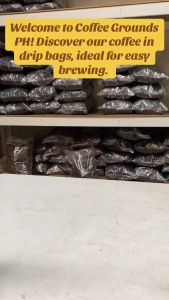 10-Pack Artisan Coffee Drip Bags in Standup Pouch by Coffee Grounds PH