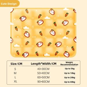 Cooling Pet Bed Mat for Summer Sleep