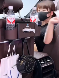 ดีไซน์ใหม่กล่องเก็บของหลังเบาะในรถประหยัดพื้นที่จัดเก็บสะดวกเหมาะกับรถทุกประเภทเพิ่มความสะอาดภายในรถ