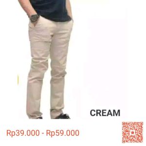 CELANA PANJANG CHINO PINGGANG KARET cocok buat kerja harian santai