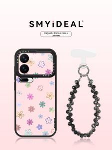 Smyideal | Magnetic Pink Flower Design Mi 17 Promax Case