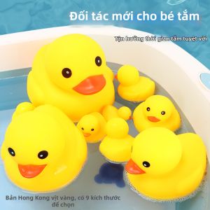JIFANPAUL | Đồ Chơi Vịt Bé Tắm Đồ Chơi Giảm Stress Có Thể Nén