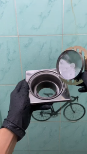 Saringan Got Stainless Kotak Saringan Bahan Stainless SUS 304 Anti Karat Dan Anti Serangga