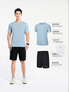 Erke | Moisture-wicking Mens Sports Set