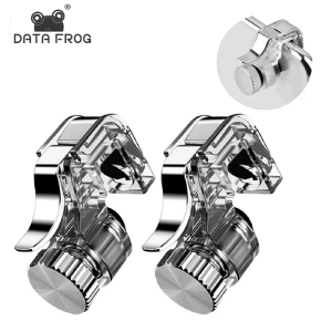 Data Frog | DATA FROG Metal PUBG Mobile Trigger Gamepad Gaming L1R1 Shooter Pubg Mobile Controller Smart Phone Fire Button Aim Key Joystick