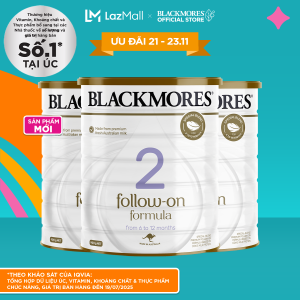Combo 3 Hộp Sữa Blackmores số 2 Follow-On Formula (900g)