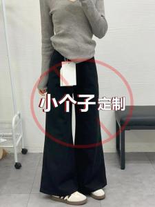 กางเกงยีนส์ทรงหลวมเอวสูงขาตรงสีดำสำหรับผู้หญิง กางเกงขายาวทรงหลวมสไตล์อเมริกันสำหรับฤดูใบไม้ผลิและฤดูใบไม้ร่วง