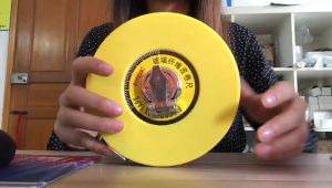 Pengukur Measuring Tape Fiber Meteran Gulung Kain 50 Meter Pengukur Jalan