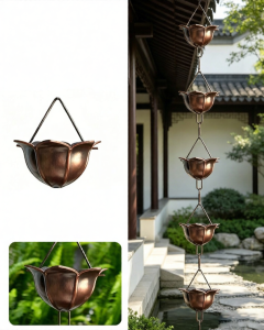DADIAN | Ornamental Drainage Rain Chain for Eaves