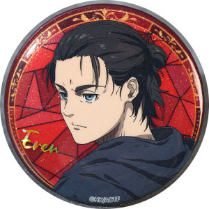 58mm Anime Attack on Titan Eren Jaeger Mikasa·Ackerman Sasha Braus Cosplay COSTUME Badge Pin SPTE Tinplate Brooch﻿ Prop Gilf