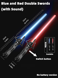 7 colorful laser sword toys party props outdoor toys retractable light sword toys glow sticks festival gifts birthday gifts