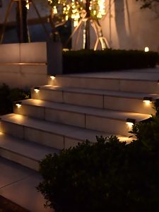 4PCS/8PCS/16PCS Warm White Step Deck Lights Path Stair LED Solar Lights IP65 Waterproof Outdoor Garden Yard Fence Wall Lawn Landscape Lamp Staircase Night Light Drop