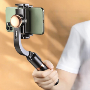 JIAHUACAI | AR Stabilization 360 Degree Rotatable Selfie Stick and Tripod Compatible Vlog Shooting Smartphone Gimbal