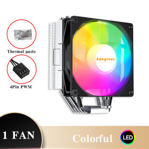 4 Heat Pipe ARGB CPU Air Cooler Nickel-plated Pure Copper PC  Radiator For Intel LGA 1150 1151 1155 1200 1366 1700 2011 AM5 AM4