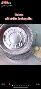 SET 10 Khay Giấy Bạc Lót Nồi Chiên Không Dầu Lò Nướng - Khuôn Đĩa Nhôm Đựng Thức Ăn Thực Phẩm