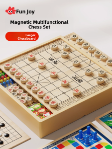 FUZAO | Magnetic Portable Chess Set for Students with Multiple Functions