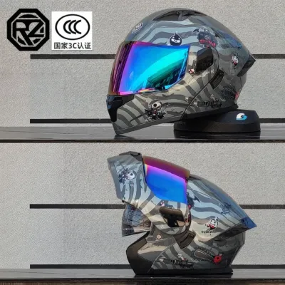 ORZ | Bluetooth Flip-Front Motorcycle Helmet Dual Lens