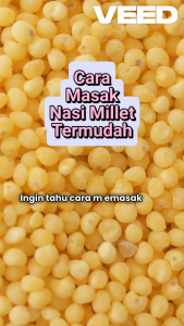 Nasi Millet Sehat 250 Gram – Pengganti Nasi Putih Rendah Gula Tinggi Serat Cocok untuk Diet Kesehatan Jantung Atasi Stroke Kolesterol Diabetes