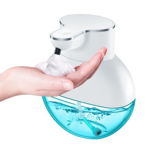 Máy Tạo Bọt Xà Phòng Tự Động Sạc USB 400ml Với Cảm Biến Hồng Ngoại Gắn Tường Không Cần Chạm Cho Gia Đình Và Sử Dụng Ngoài Trời