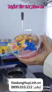 Máy ép miệng ly tự cuộn màng NT-One X10B1 (Newtech) - Máy dập cốc nước mía 1000ml