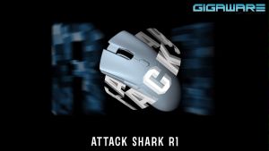 Attack Shark R1 PAW3311 Wireless Gaming Mouse Tri-Mode 2.4G USB-C Wired Bluetooth