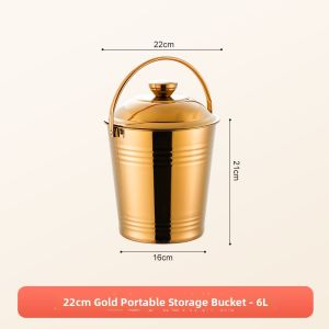 YANXING | Stainless Steel Ice Bucket Insulated With Lid