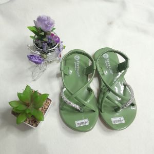 Sandal Tali Anak Perempuan / Flat Sandal Anak Perempuan variasi jelly ukuran 26-35