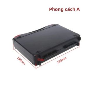 Hộp Đựng Dụng Cụ Bằng Nhựa Cầm Tay Hộp Công Cụ Phụ Kiện Phần Cứng Hộp Lưu Trữ Bộ Vít Tổ Chức Phong Cách Vali Cho Các Bộ Phận