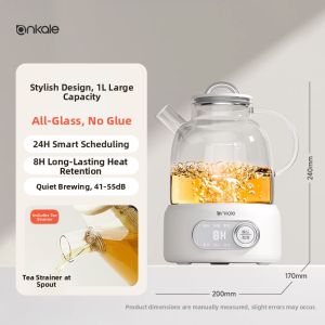 ANKALE | Separate All Glass Thermal Multi-functional Teapot