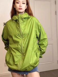 UPF50+ Three-Proof Breathable Thin Sun Protection Clothing Spring Summer Outdoor Cycling Loose Sports Sunscreen Jacket for Men And Women