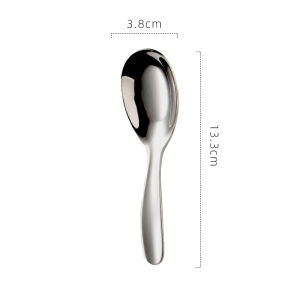 YUANSHANZHU | Stainless Steel 316L Children Household Portable Spoon Set