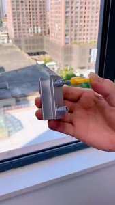 Child Safety Sliding Screen Window Security Lock Door Limiter Latch Key Restrictor Sash Stop Alloy
