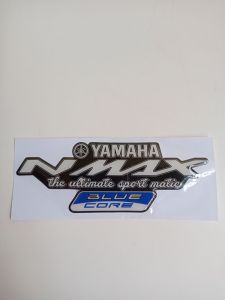 STIKER EMBLEM TIMBUL YAMAHA NMAX BLUE CORE KUALITAS  TERBAIK