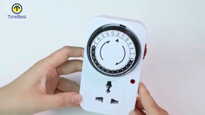[SG] Timer Socket Indoor Mechanical 24 Hour Plugin Outlet Timer Home Safety for SGUKHKMY...
